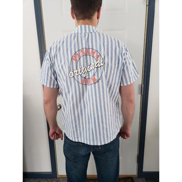 Vintage 80s Panama Jack Button Down Shirt - Picture 3 of 5